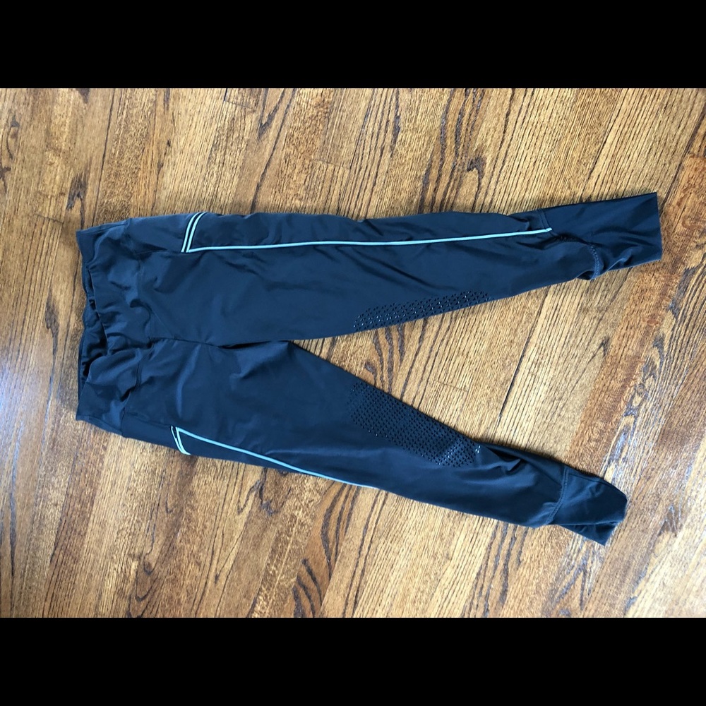 HR Farm Riding Breeches Side Pockets Ladies Silicone Knee Patch Breeches Tights